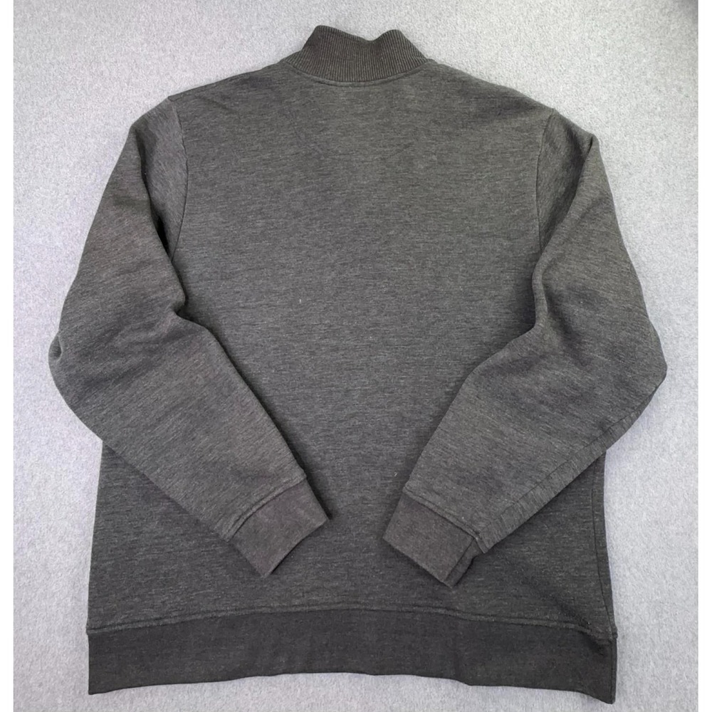 Orvis Sweater 1/4 Zip Pullover Mens XL Gray Long Sleeve Fleece Outdoor‎ Hike - Picture 5 of 7